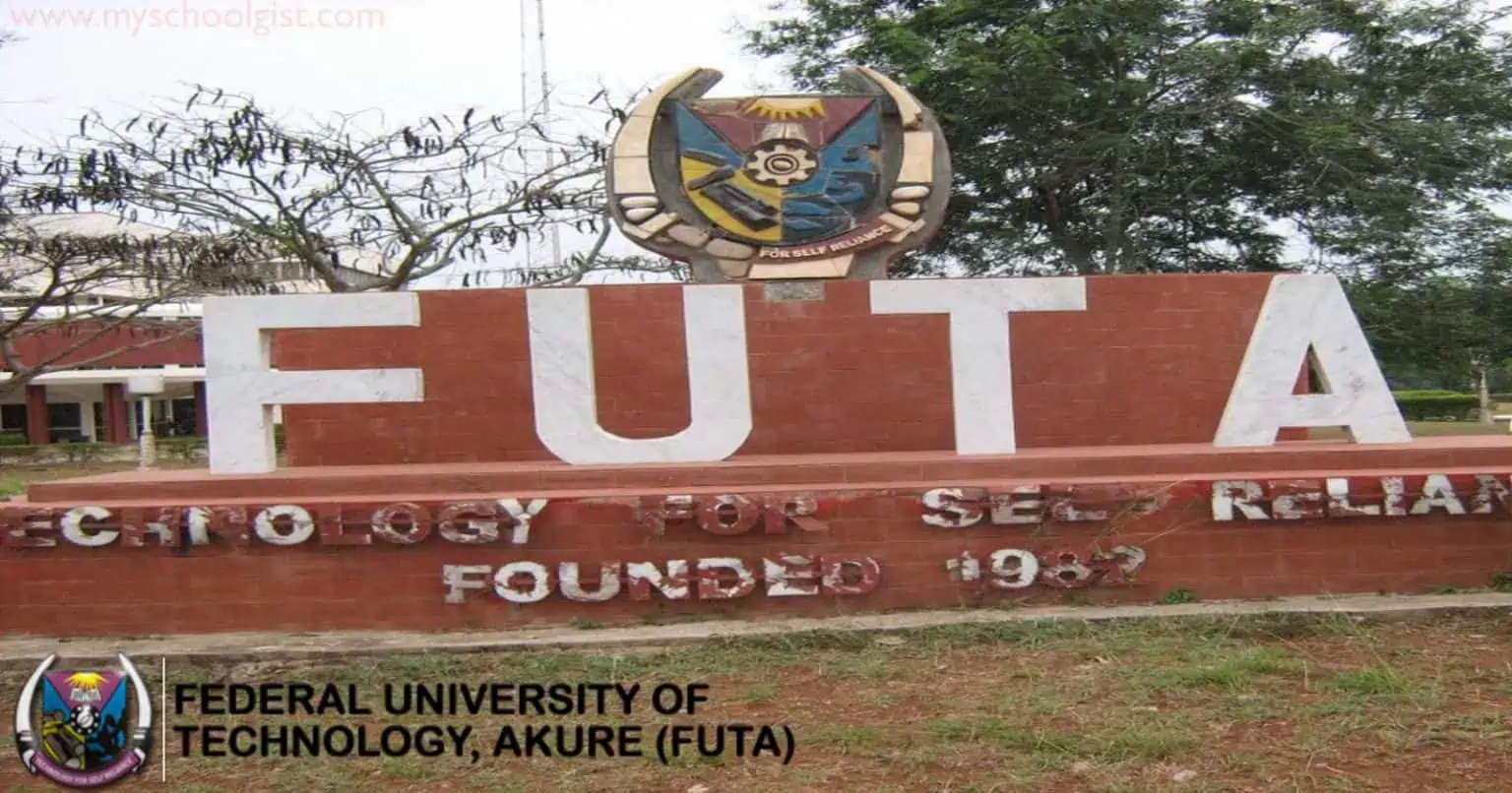 FUTA/M.Tech Admission Form 2025