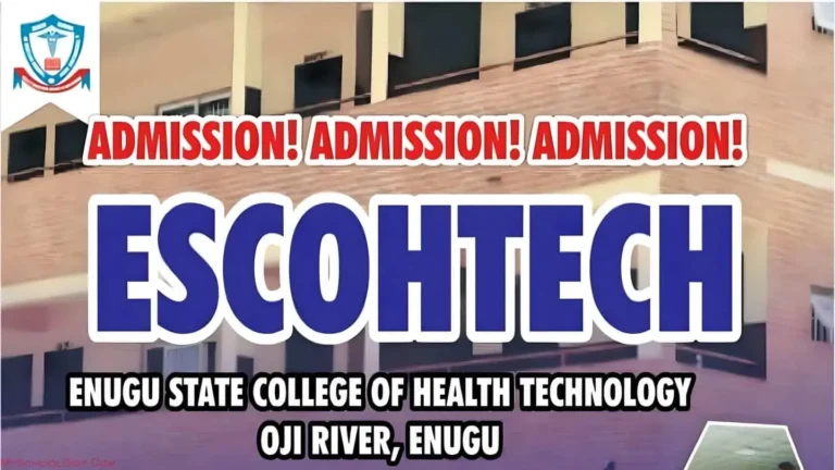 ESCOHTECH Admission Form 2025/2026